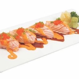 แซลมอนย่างโอกินะ 4 คำ