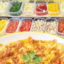 ข้าวไข่เจียวทรงเครื่อง (เลือกท้อปปิ้ง)