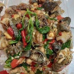ผัดกบราดข้าว