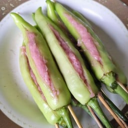 พริกหยวกยัดไส้หมูเด้ง