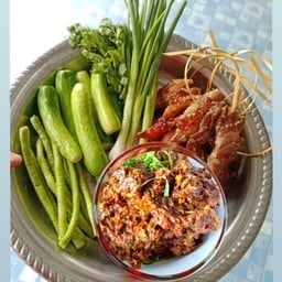 ชุดพอดีอิ่ม(น้ำพริกปลาร้า)