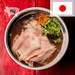 เตี๋ยวเรือ สันคอหมูโคจิปุตะสไลด์-เกาเหลา