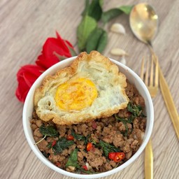 เบิ้ลข้าว กะเพราแซ่บ