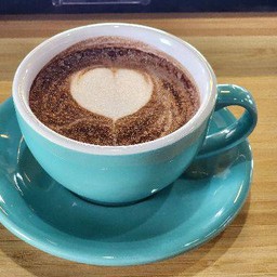 โกโก้ลาเต้ร้อน