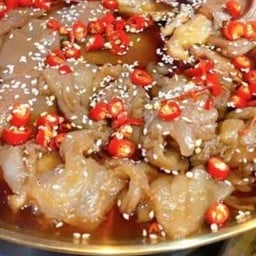 แมงกะพรุนดองซีอิ๊วเกาหลี