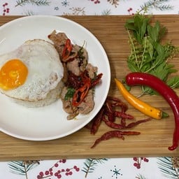 สุกี้หมูหมัก พุงโต