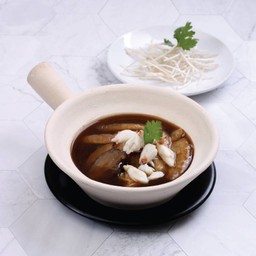 กระเพาะปลาเนื้อปูเห็ดหอม