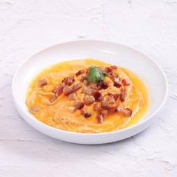 ข้าวไข่ข้นหมูแดง