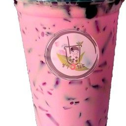 นมสดสตอเบอรี่