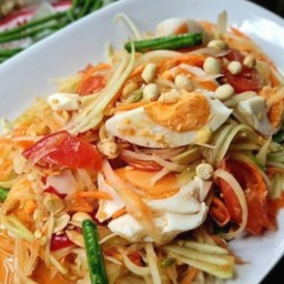 ตำไทยไข่เค็ม