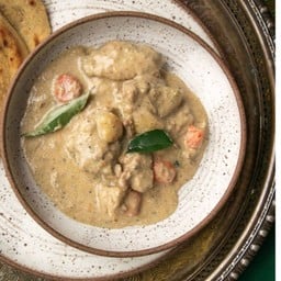 สตูไก่อินเดียใต้+โรตีหรือข้าว_South Indian Chicken Stew with a choice of bread