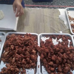 อ้วนหมูทอด