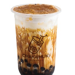 นมสดบราวชูการ์พ่นไฟ