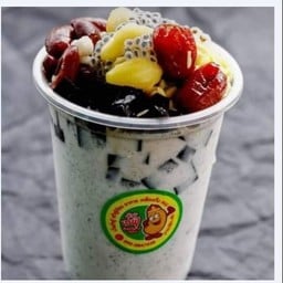 น้ำเต้าหู้(งาดำ)ปั่น ทรงเครื่อง
