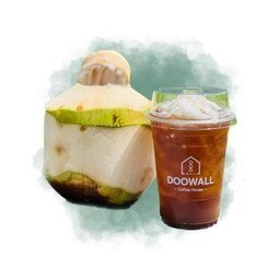 กาแฟมะพร้าว(แก้ว) Americano Coconut