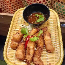 หมูสามชั้นทอด