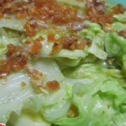 ผักกาดขาวผัดน้ำปลา