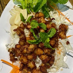 แหนมเอ็นไก่ทอด