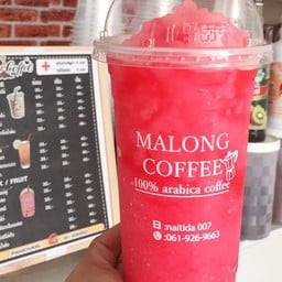 น้ำแดงโซดาปั่น