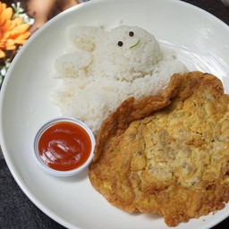 ข้าวไข่เจียวหมูสับ