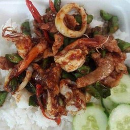 Fried Rice With Curry Paste