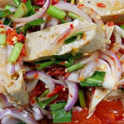 ตำหมูยอไข่เค็ม