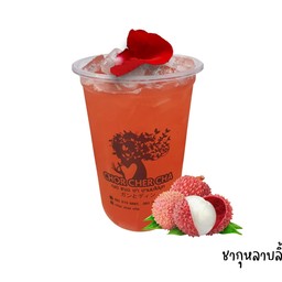 ชากุหลาบลิ้นจี่