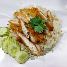 เหนือ ข้าวมันไก่ ข้าวหมกไก่ เจ้าเก่า ขอบสระ