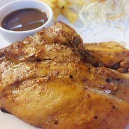 สเต็กอกไก่ย่าง