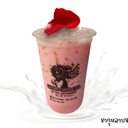 ชากุหลาบนม