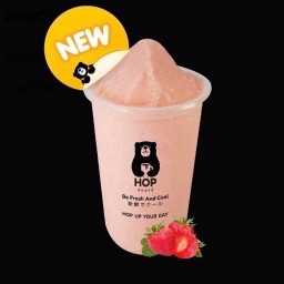 สตรอว์เบอร์รี่นมสดปั่น