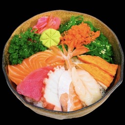 Kaizen Don ข้าวหน้าปลาดิบรวม