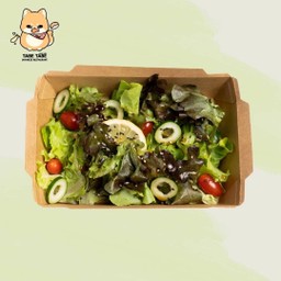 Mixed Vegetables Salad with Clean Dressing สลัดผักรวมน้ำสลัดคลีน