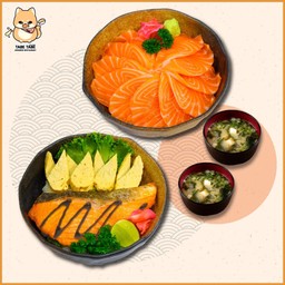 Salmon Value Set 2 ชุดอิ่มคุ้มแซลมอน 2