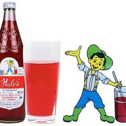 Pink Milk With Hale's Blue Boy Syrup