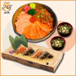 Salmon Value Set 1 ชุดอิ่มคุ้มแซลมอน 1