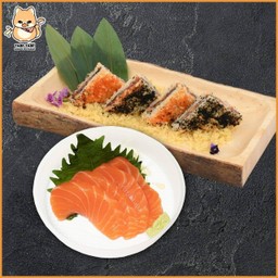 Roll Set 2 Salmon Crunchy Sandwich