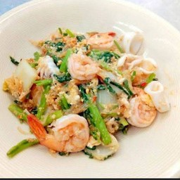 สุกี้ทะเล แห้ง