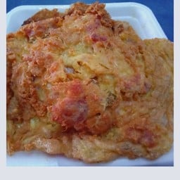 ไข่เจียวแหนมกับข้าว (ไข่3ฟอง )