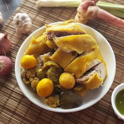 เครื่องใน ไก่ต้มน้ำปลา