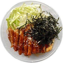 [อร่อยซ่ากับโค้ก] ข้าวไก่ทอดซอสเกาหลี +  โค้ก ออริจินัล (กระป๋อง)