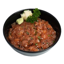 Negi Salmon Mini Don ข้าวหน้าแซลมอนสับมินิ