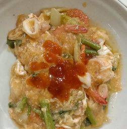 สุกี้แห้งไก่