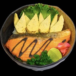 Salmon Teriyaki Don ข้าวหน้าแซลมอนย่างเทริยากิ