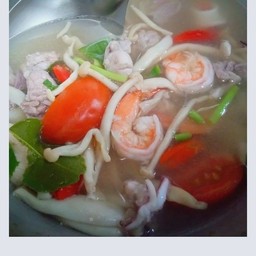 ต้มยำกุ้งน้ำใส. ///   ต้มแซ่บกุ้ง