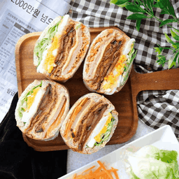 แซนวิช ชีส+แฮมไก่