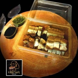 กรอบทอง หมูกรอบ
