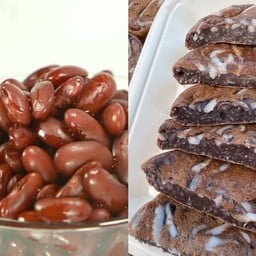 บ้าบิ่นมะพร้าวอ่อน+ถั่วแดง