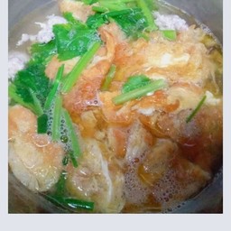 แกงจึดไข่น้ำไข่ทอด