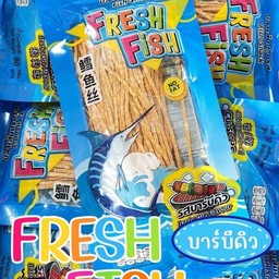 ปลาเส้นปรุงรส  บาร์บีคิว 80 g